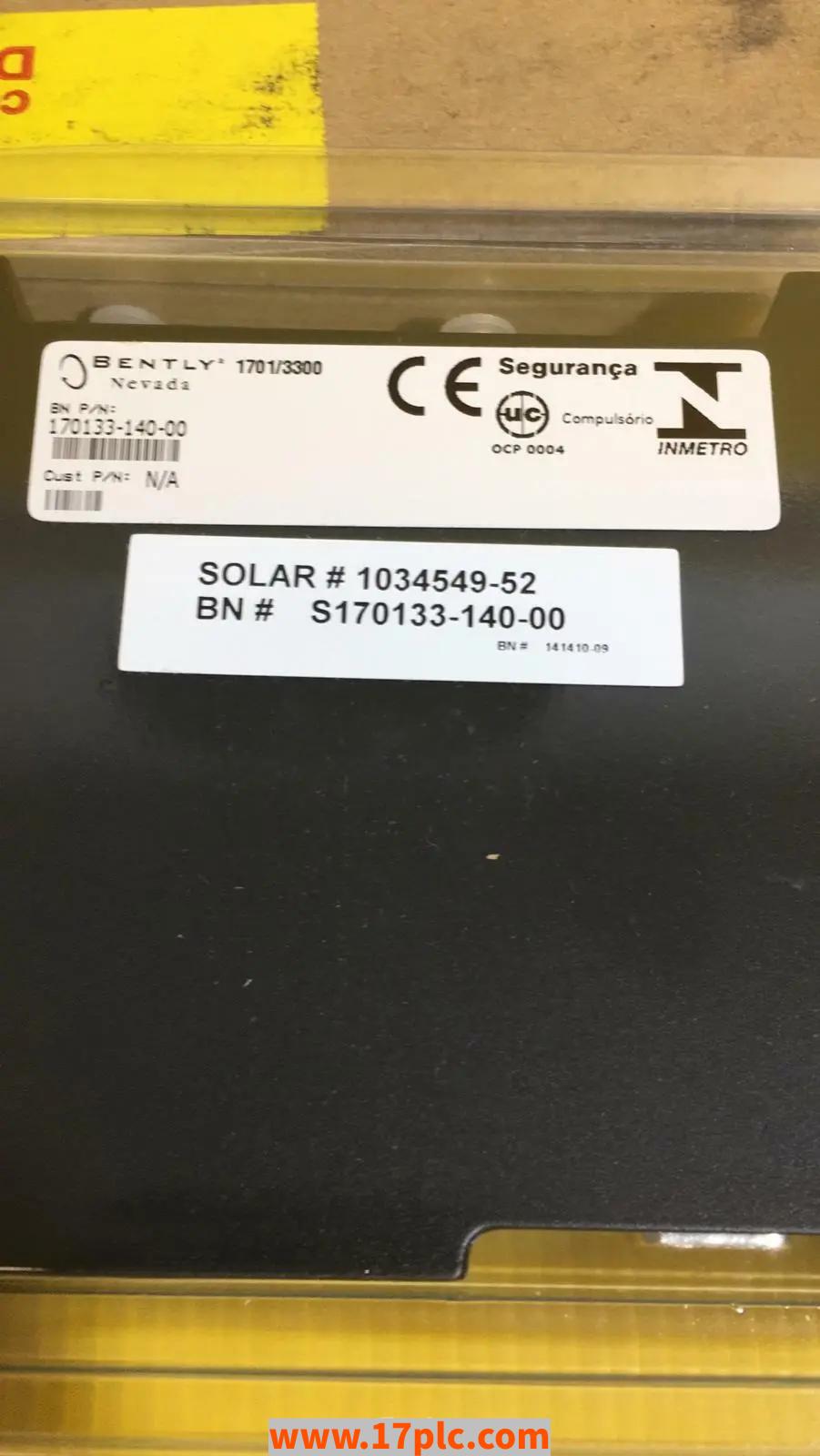 170133-XXX-00模块 品牌 本特利Bently Nevada 产地美国 进口 全新原厂原装进口正品现货 工控采购 2年保证质量 报价很快 价格优惠
