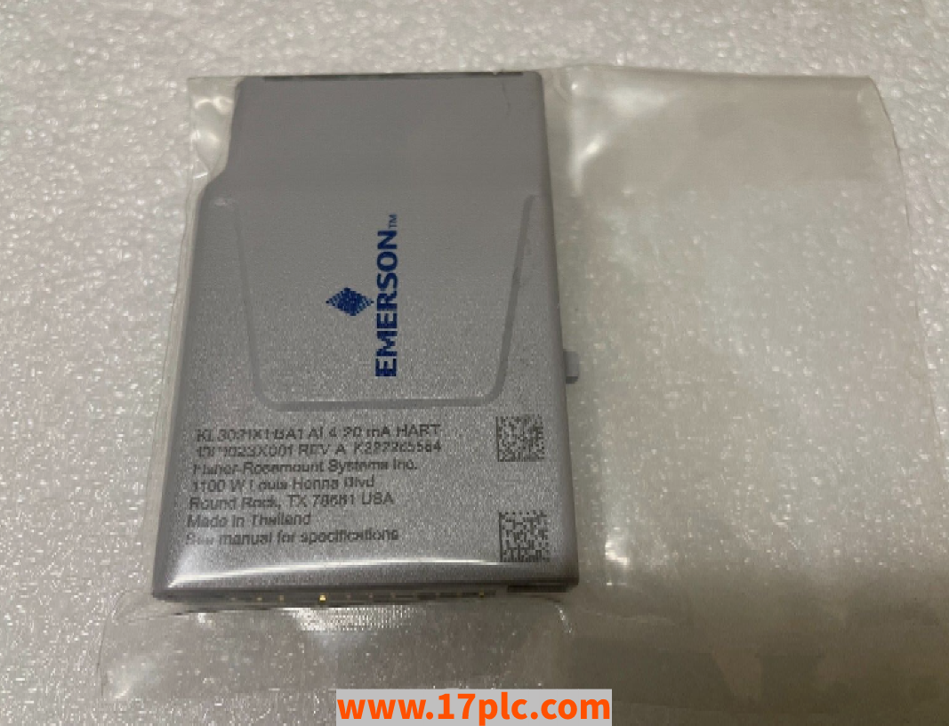 KL3105X1-BA1模块 品牌 艾默生EMERSON 产地美国 全新原装进口正品现货 工控自动化2年保质