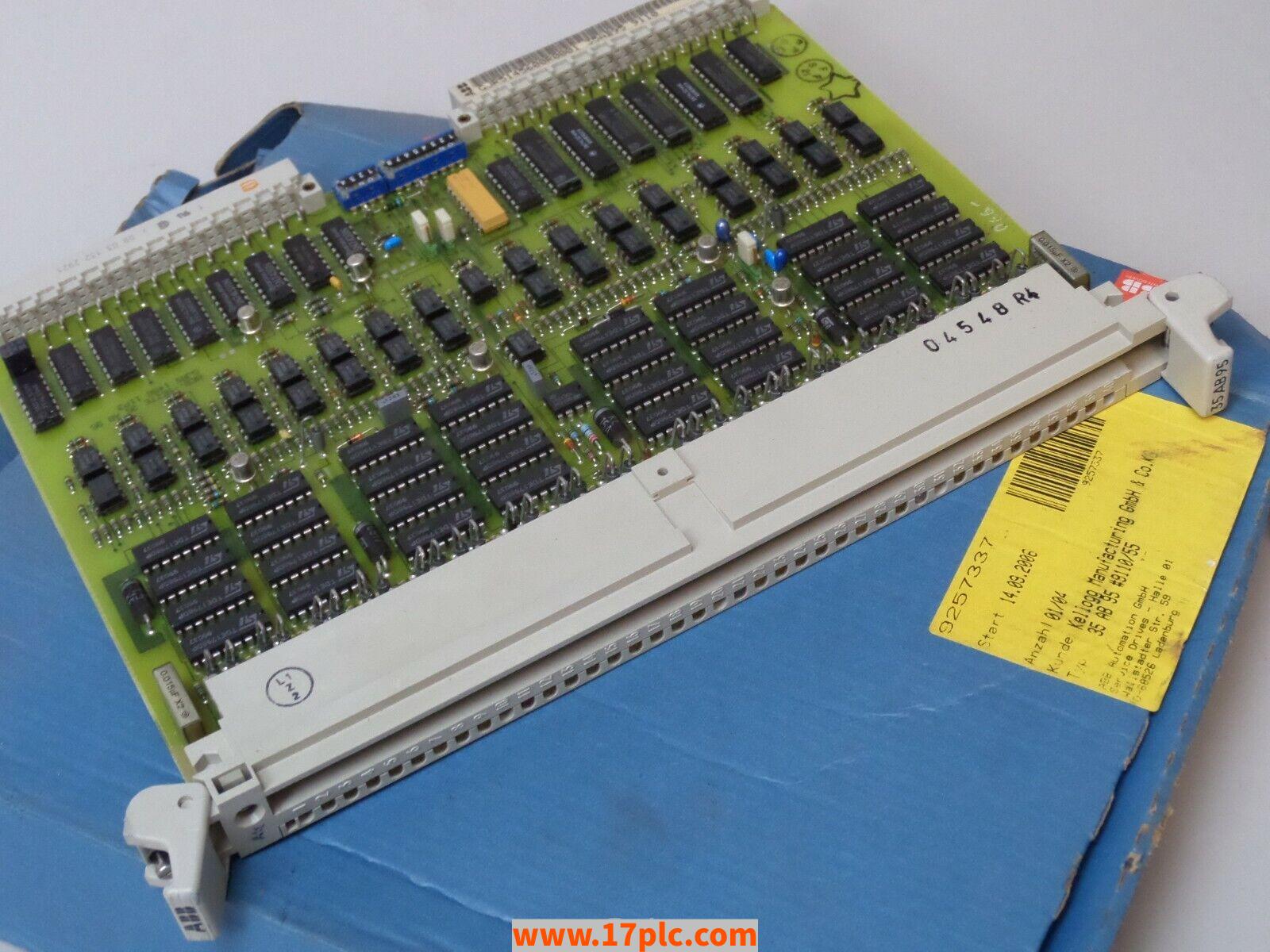 35AB95 GJR5145600R0001模块 品牌 ABB 产地瑞典/瑞士 DCS模块 全新原装现货供应