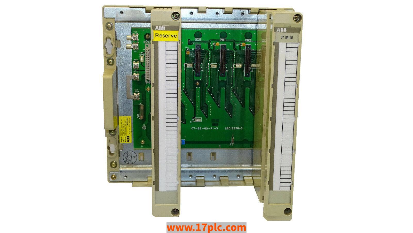 07BE60R1模块 品牌 ABB 产地瑞典/瑞士 原装全新进口正品现货供应中，现货现发，保质2年