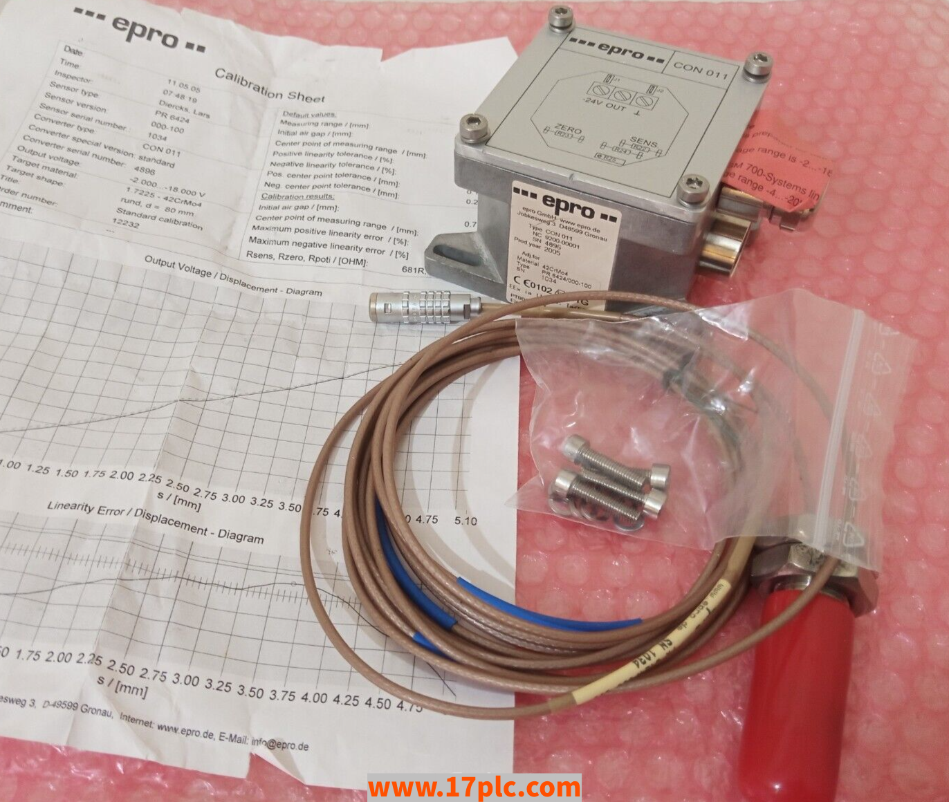 PR6424/018-121模块 品牌 EPRO 产地德国 DCS模块 全新原装现货供应