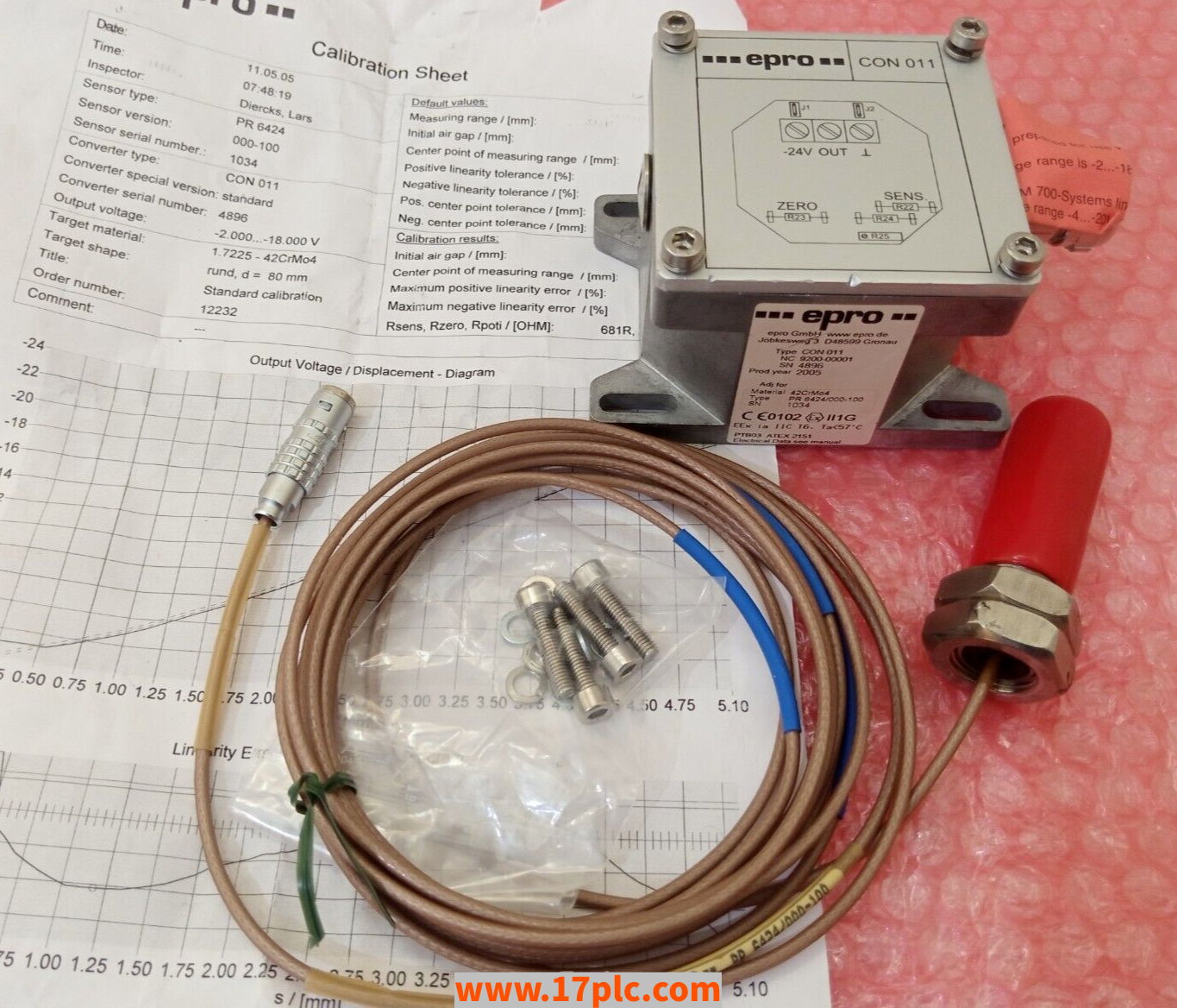 PR6424/016-000模块 品牌 EPRO 产地德国 进口 全新原厂原装进口正品现货 工控采购 2年保证质量 报价很快 价格优惠