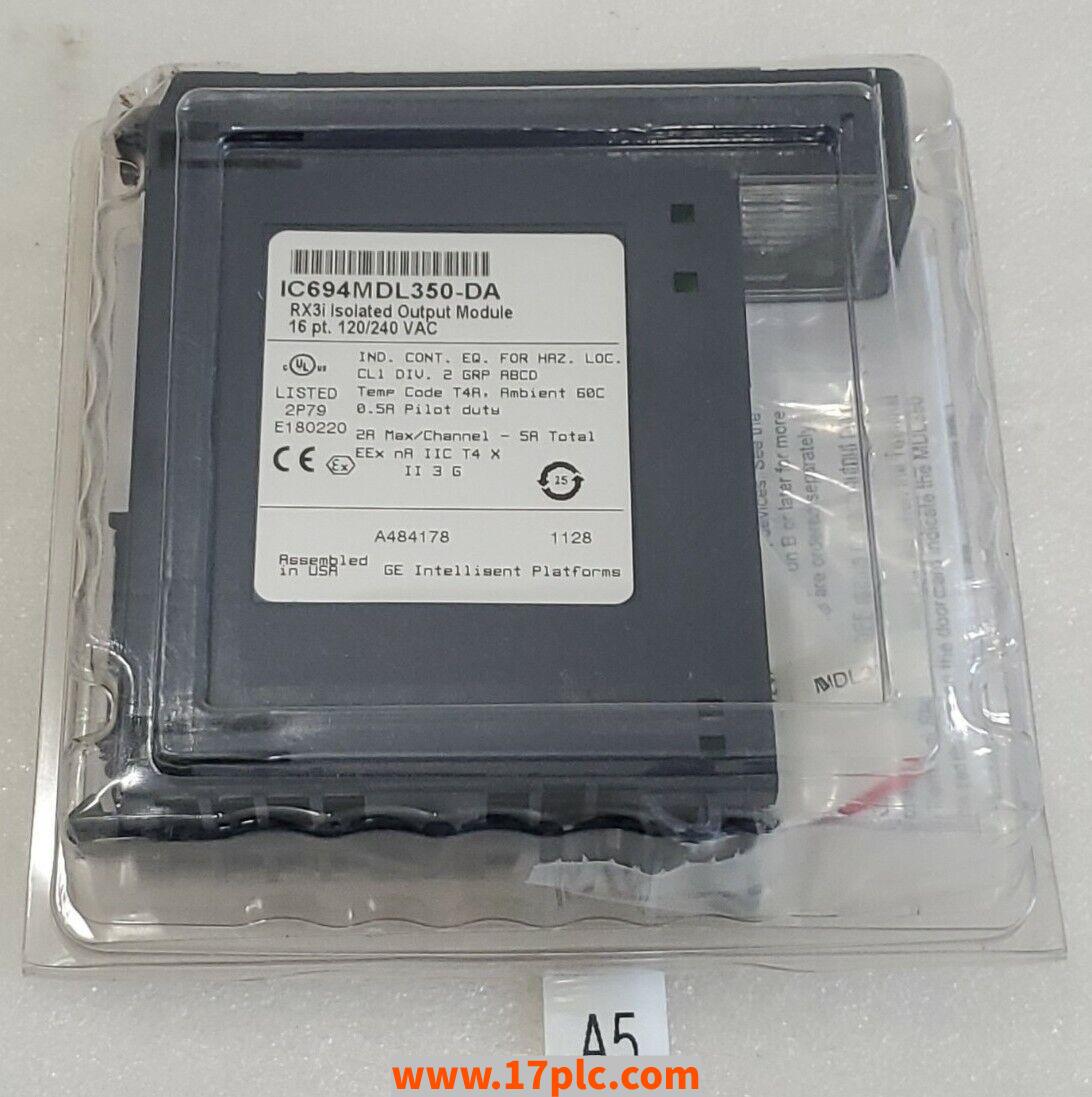 IC694MDL350模块 品牌 GE 产地美国 全新原装进口正品原厂 现货现发 品牌 自动化模块