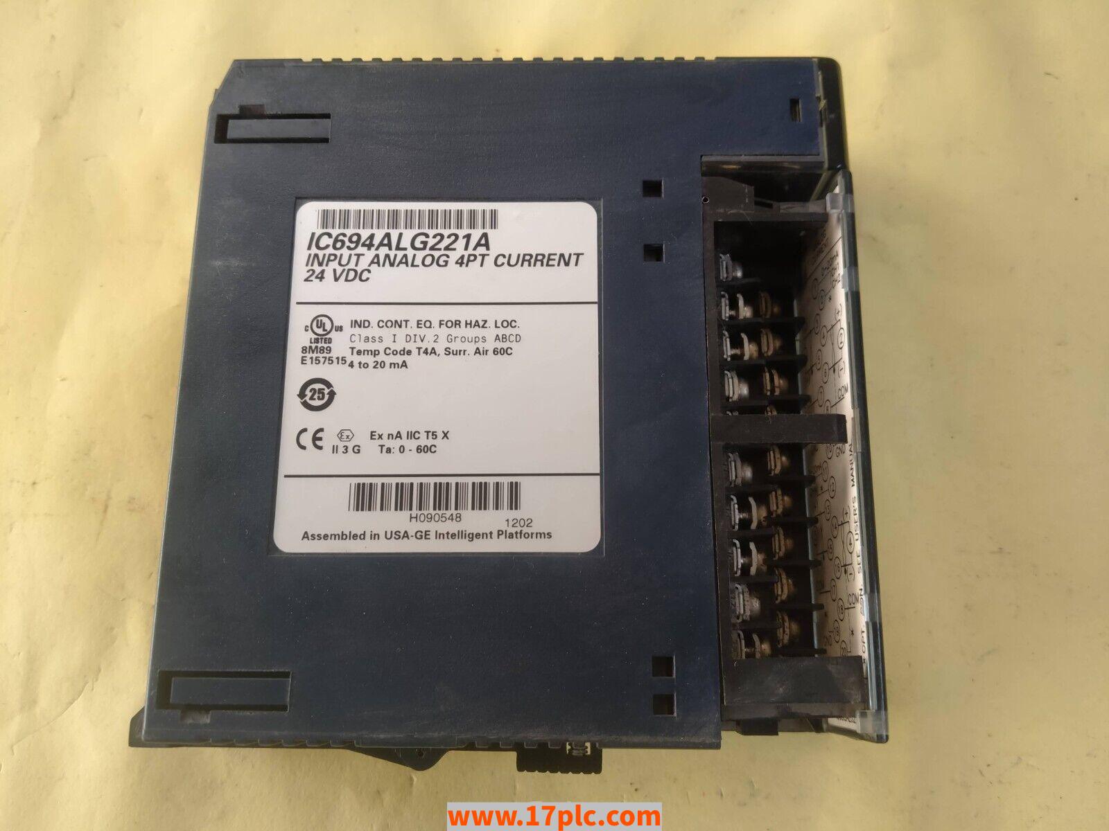 IC694ALG221模块 品牌 GE 产地美国 DCS模块 全新原装现货供应