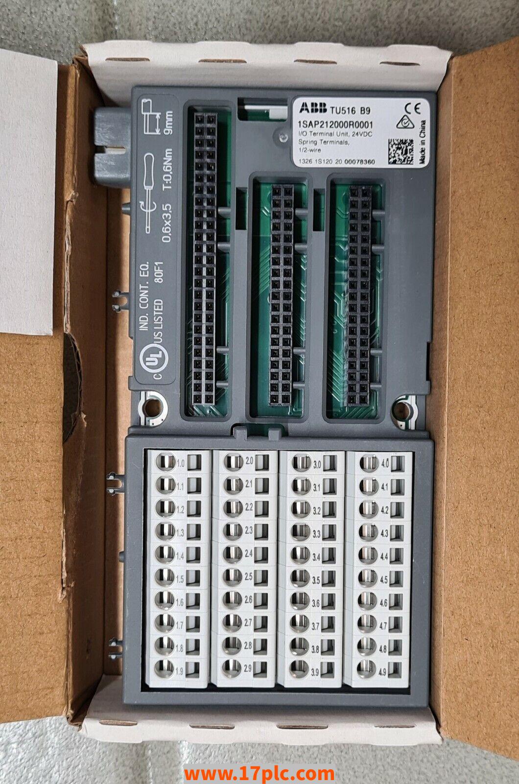 TU516模块 品牌 ABB 产地瑞典 全新原装进口正品原厂 现货现发 品牌 自动化模块