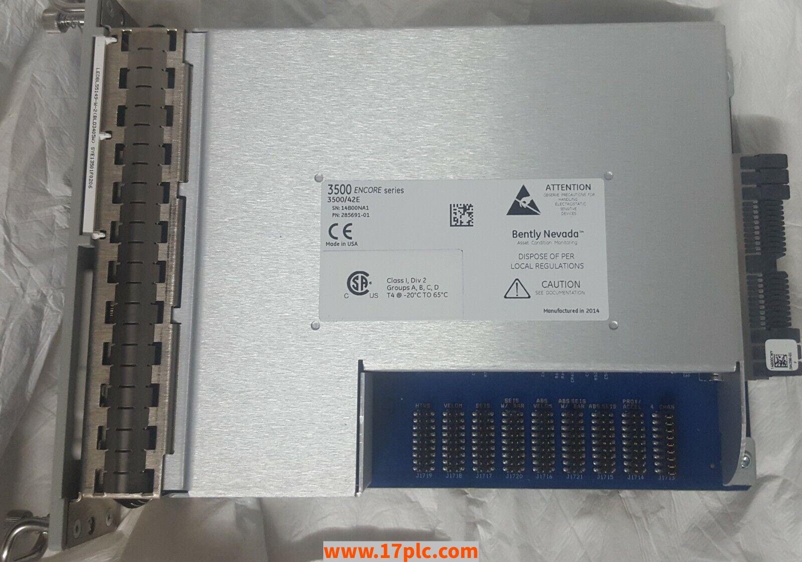 285691-01模块 品牌 本特利Bently Nevada 产地美国 全新原装现货现发2年保质 进口模块