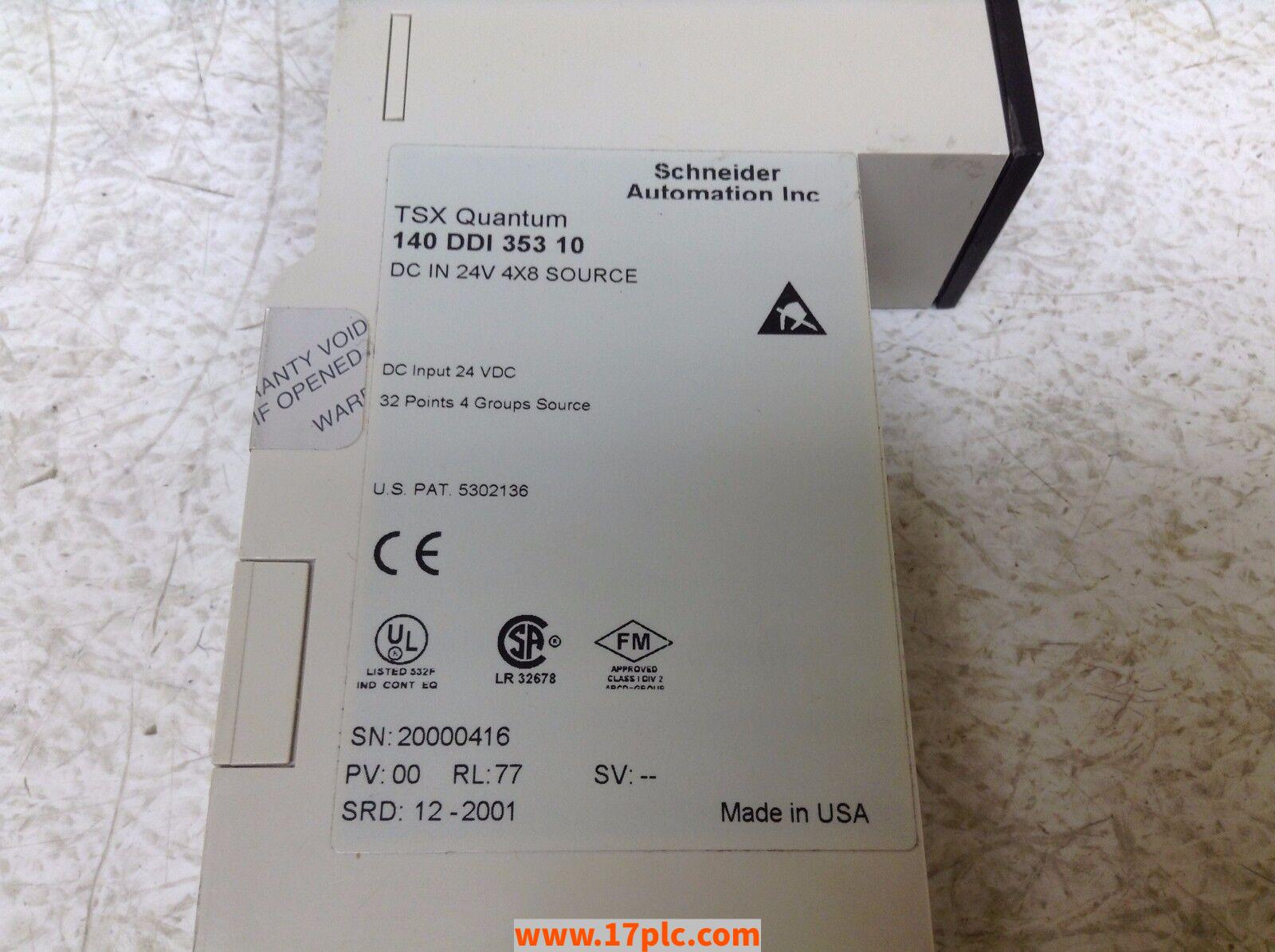 140DDI35310模块 品牌 施耐德SCHNEIDER 产地法国 DCS模块 全新原装现货供应