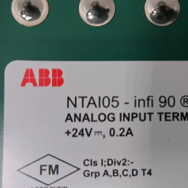 NTAI05 模拟量输入模块 ABB 品质一流 采购咨询无忧 价格优惠