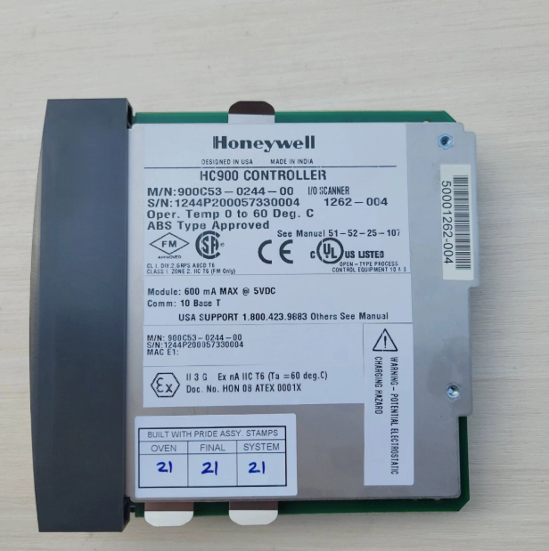 900C53-0244-00 I/O扫描器 HONEYWELL 原装正品 全新未拆 一年质保期 